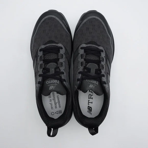 NEW New Balance Fresh Foam X Hierro V9 Trail Shoes Men's MTHIERZ9 Black Cement - Picture 3 of 14